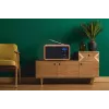 Portable radio Adler AD 1184 with DAB+/FM/AM digital tuner, Bluetooth 5.0, 15W, SD/USB, alarm clock, black/wood