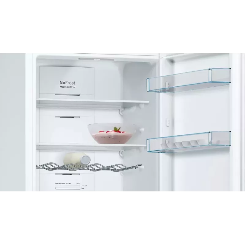 Bosch Serie 4 KGN36VWED fridge-freezer Freestanding 326 L White