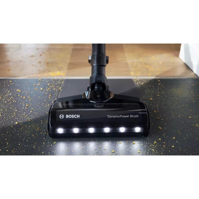 Bosch BBS712A stick vacuum/electric broom 2-in-1 stick vacuum Battery Dry Hygiene Filter Bagless 0.3 L Graphite