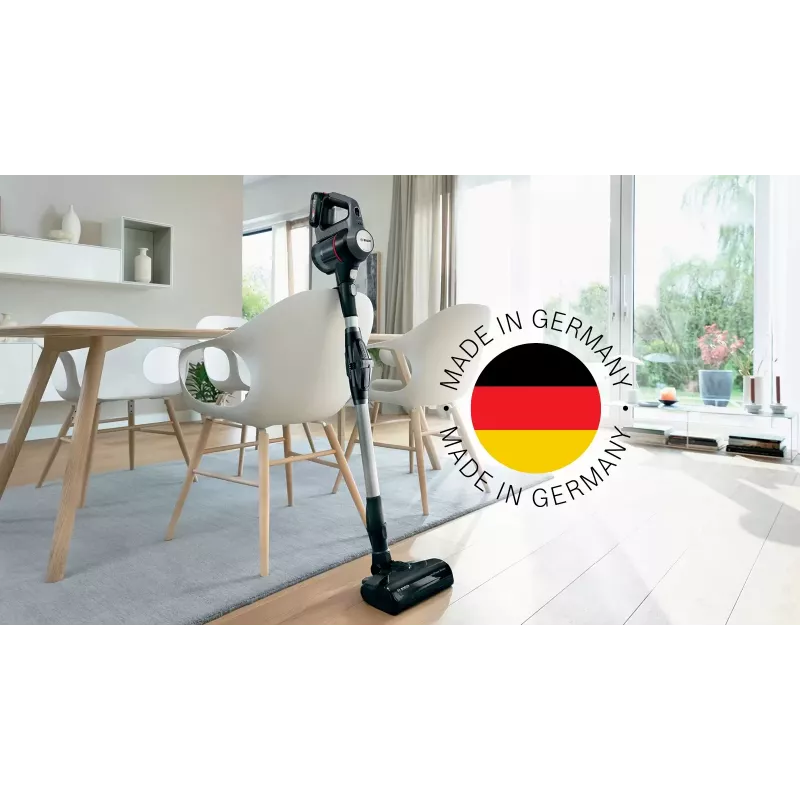 Bosch BBS712A stick vacuum/electric broom 2-in-1 stick vacuum Battery Dry Hygiene Filter Bagless 0.3 L Graphite
