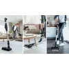Bosch BBS712A stick vacuum/electric broom 2-in-1 stick vacuum Battery Dry Hygiene Filter Bagless 0.3 L Graphite
