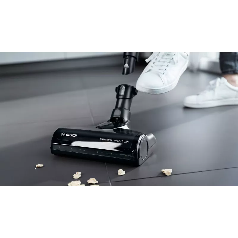 Bosch BBS712A stick vacuum/electric broom 2-in-1 stick vacuum Battery Dry Hygiene Filter Bagless 0.3 L Graphite