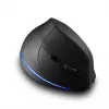 Wireless vertical mouse MEDIA-TECH MT1123, black, 2400 DPI, 5 buttons, RF USB receiver