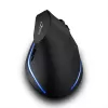 Wireless vertical mouse MEDIA-TECH MT1123, black, 2400 DPI, 5 buttons, RF USB receiver