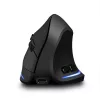 Wireless vertical mouse MEDIA-TECH MT1123, black, 2400 DPI, 5 buttons, RF USB receiver