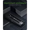 ICY BOX IB-180MC-C31 SSD enclosure Black M.2