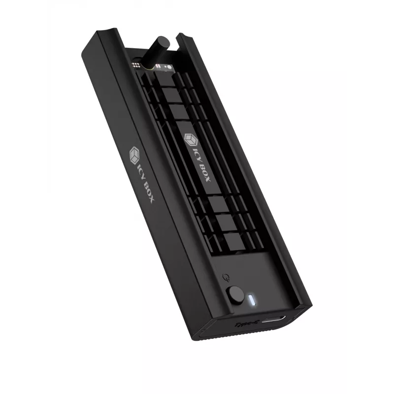 ICY BOX IB-180MC-C31 SSD enclosure Black M.2