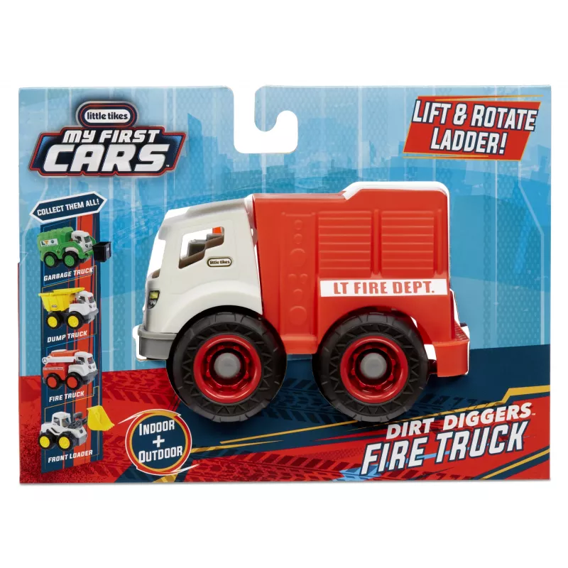 Little Tikes Dirt Diggers Minis- Fire Truck, Fire truck, 2 yr(s), Red, White