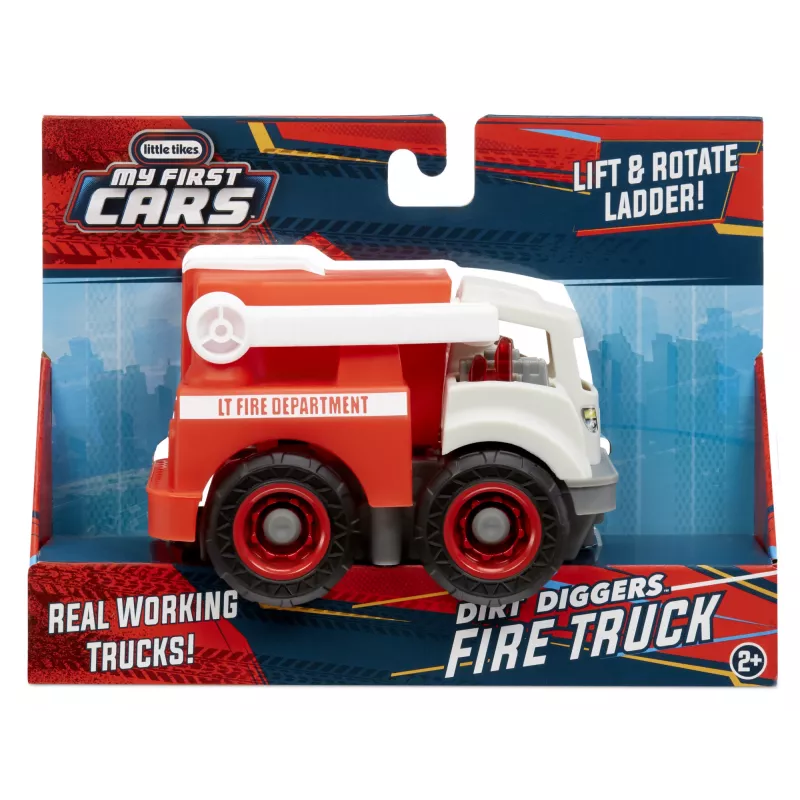 Little Tikes Dirt Diggers Minis- Fire Truck, Fire truck, 2 yr(s), Red, White