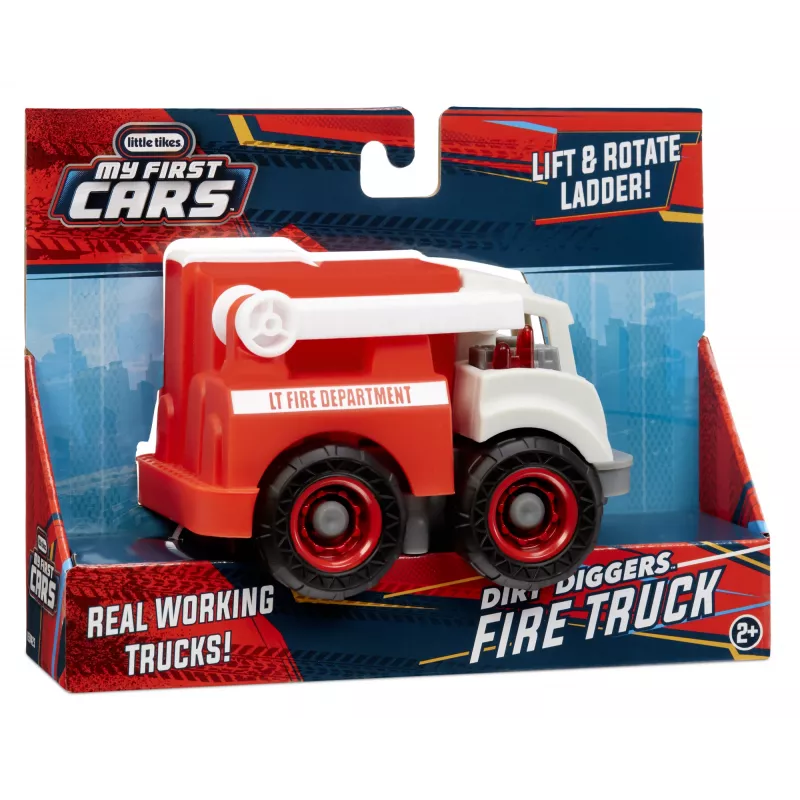 Little Tikes Dirt Diggers Minis- Fire Truck, Fire truck, 2 yr(s), Red, White