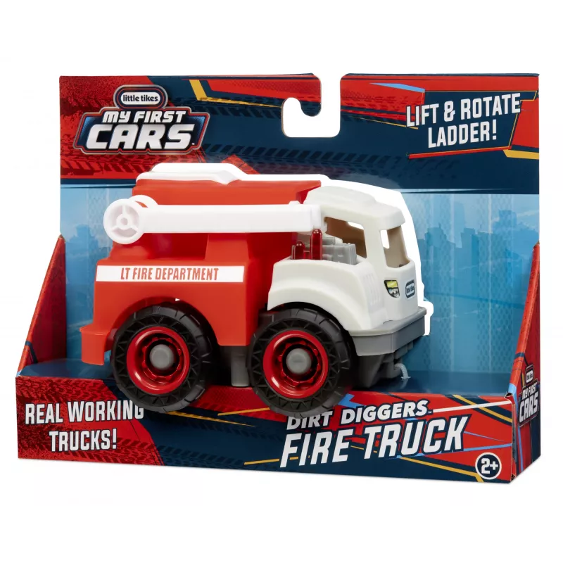 Little Tikes Dirt Diggers Minis- Fire Truck, Fire truck, 2 yr(s), Red, White