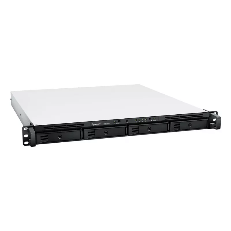 SYNOLOGY Rack Station Rs822rp+ 1u 4bay Nas Server Barebone With Redundant Psu