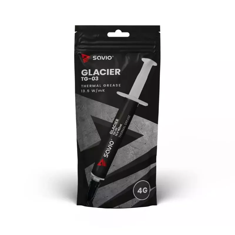 Thermal paste SAVIO TG-03 13.5 W/m·K 4 g — thermal compound for CPUs and GPUs