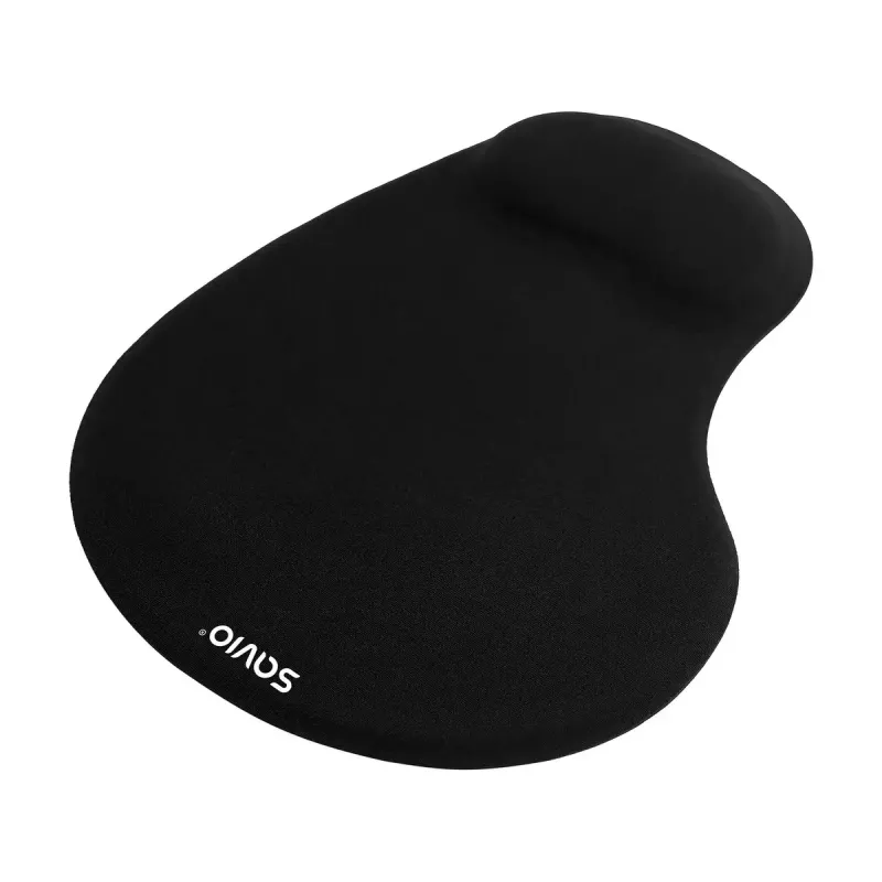 Mouse pad SAVIO MP-01B gel wrist rest 3 mm thickness 230×190 mm black