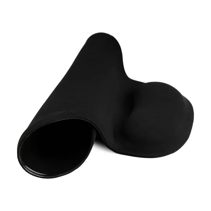 Mouse pad SAVIO MP-01B gel wrist rest 3 mm thickness 230×190 mm black