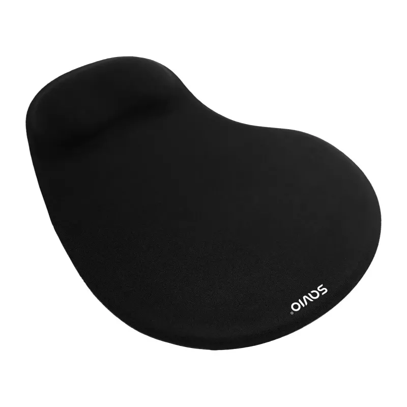 Mouse pad SAVIO MP-01B gel wrist rest 3 mm thickness 230×190 mm black