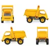 Lena EcoActives Dump truck, Truck, Dump truck, 2 yr(s), Plastic, Wood, Black, Yellow