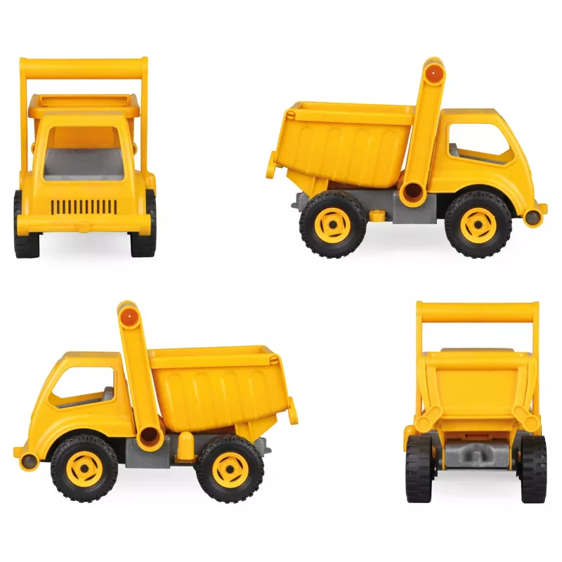 Lena EcoActives Dump truck, Truck, Dump truck, 2 yr(s), Plastic, Wood, Black, Yellow