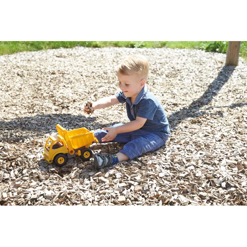 Lena EcoActives Dump truck, Truck, Dump truck, 2 yr(s), Plastic, Wood, Black, Yellow