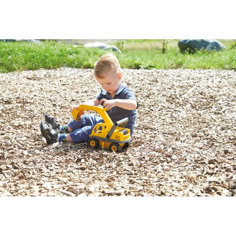 Excavator Lena EcoActives 04211 Plastic Wood Black Grey Yellow