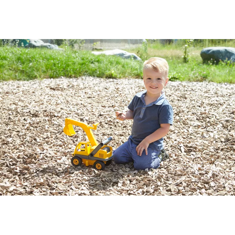 Excavator Lena EcoActives 04211 Plastic Wood Black Grey Yellow