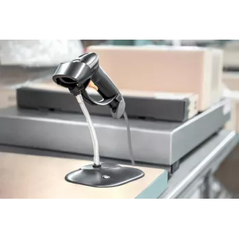 DIGITUS 2D Barcode Hand Scanner QR Code 2m USB-RJ45 Cable with holder