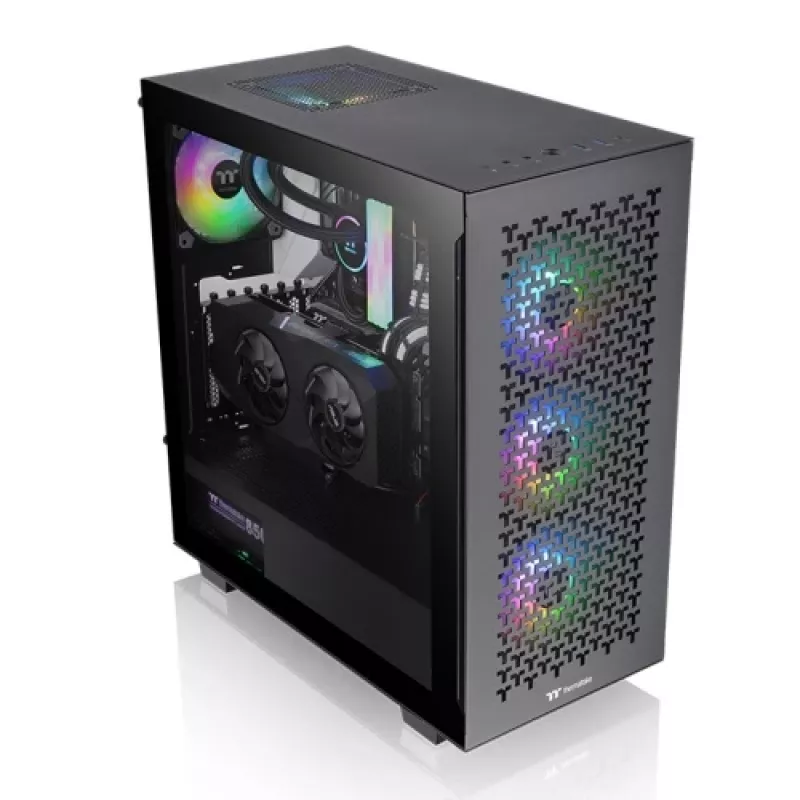 THERMALTAKE Chassis Mid Tower - V350 TG ARGB Air - Black