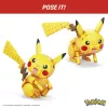MEGA Pokémon Building Toy Kit Pikachu (211 Pieces) with 1 Action Figure for Kids