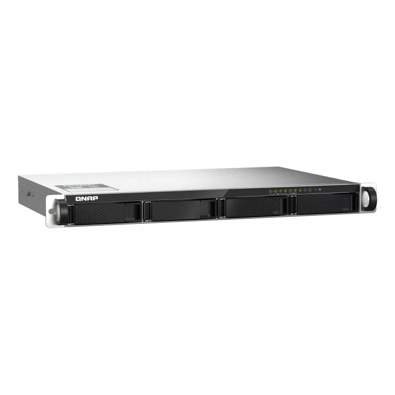 QNAP TS-435XEU NAS Rack (1U) Marvell CN9131 4 GB DDR4 0 TB QNAP QTS Black, Grey