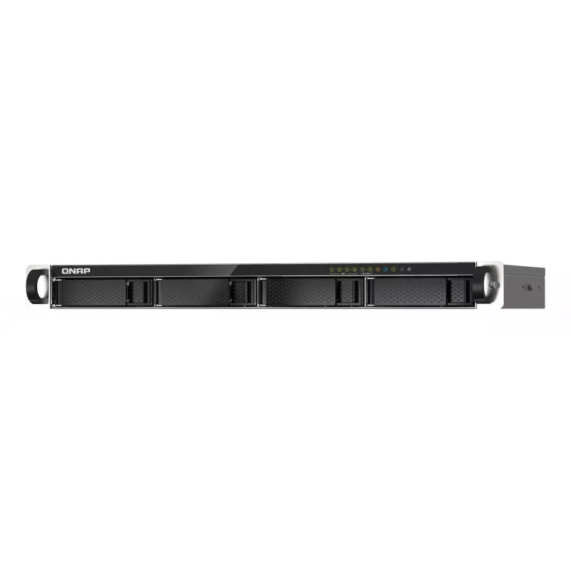 QNAP TS-435XEU NAS Rack (1U) Marvell CN9131 4 GB DDR4 0 TB QNAP QTS Black, Grey