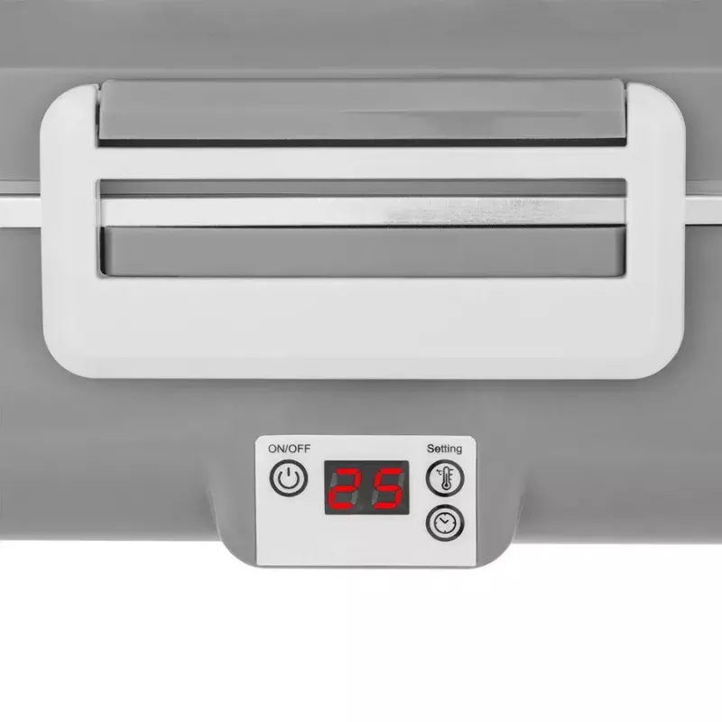 Noveen LB640 Electric Lunch Box, Dark Grey