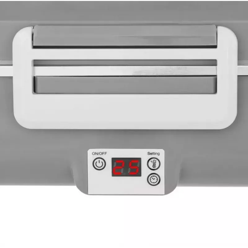 Noveen LB640 Electric Lunch Box, Dark Grey