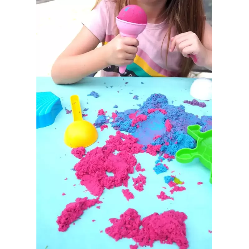 Children's kinetic sand Tuban DYNAMIC SAND SET – FARM Multicolour