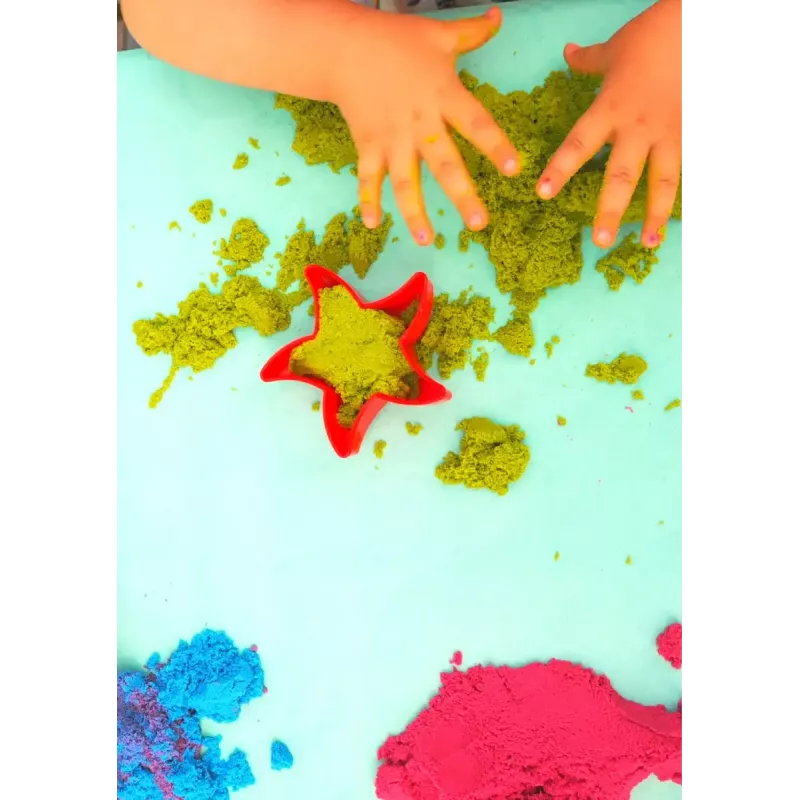 Children's kinetic sand Tuban DYNAMIC SAND SET – FARM Multicolour
