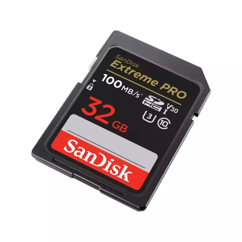 WESTERN DIGITAL Extreme PRO 32GB SDHC Memory Card 100MB/s 90MB/s UHS-I Class 10 U3 V30