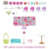 Barbie Vacation House Playset with 30+ Pieces, Toy for 3 Year Olds & Up