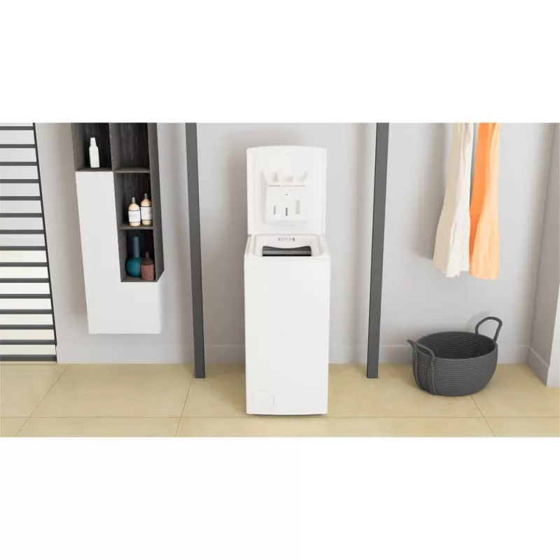 Whirlpool TDLR 6040L PL/N freestanding top-load washing machine, 6 kg, 1000 rpm, white