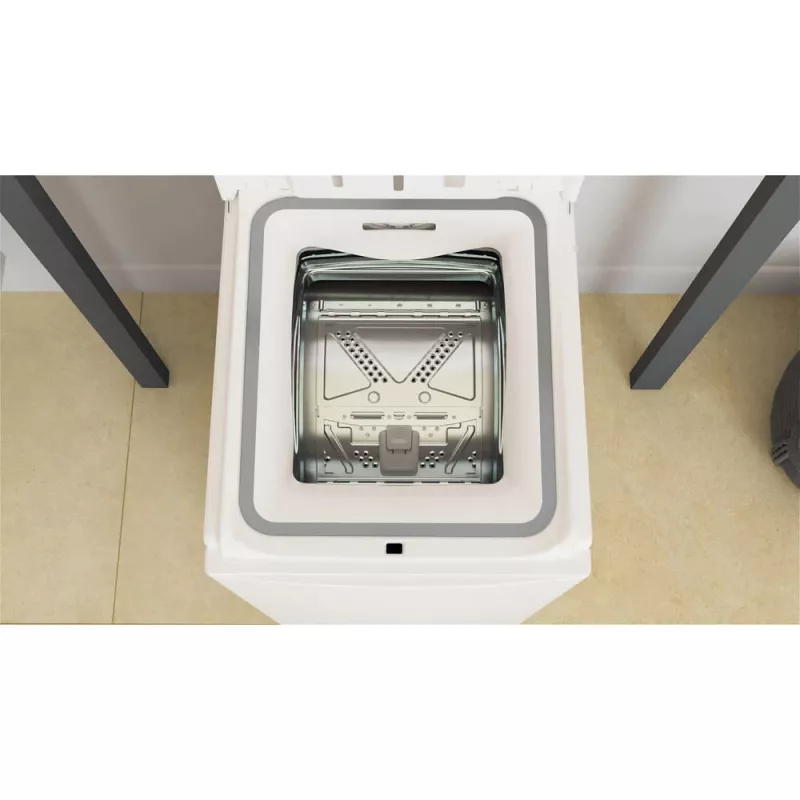 Whirlpool TDLR 6040L PL/N freestanding top-load washing machine, 6 kg, 1000 rpm, white