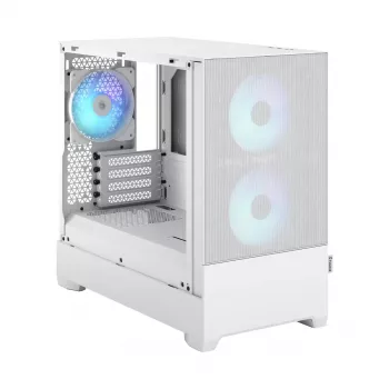 FRACTAL DESIGN Fractal Design Pop Mini Air RGB White Tg Clear Tint