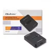 SSD enclosure QOLTEC 50313 Black — M.2 (22×80 / 22×110) PCIe & SATA, USB Type-C (USB 2.0 / 3.2 Gen2)