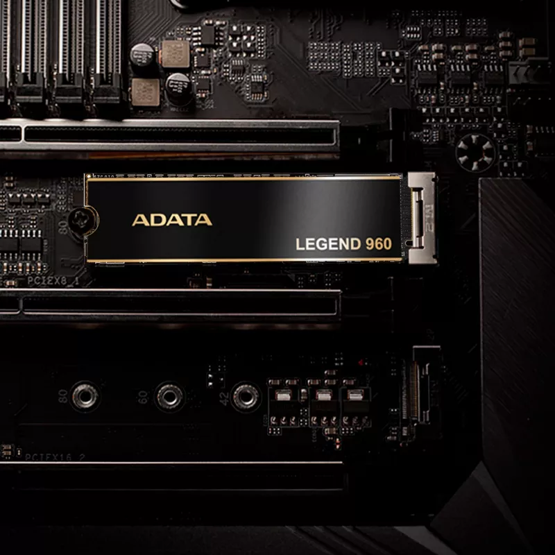 SSD ADATA LEGEND 960 M.2 NVMe 2 TB PCIe 4.0, Read 7400 MB/s, Write 6800 MB/s, 3D NAND, Heatsink