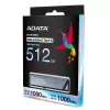 ADATA UE800 USB flash drive 512 GB USB Type-C 3.2 Gen 2 (3.1 Gen 2) Silver