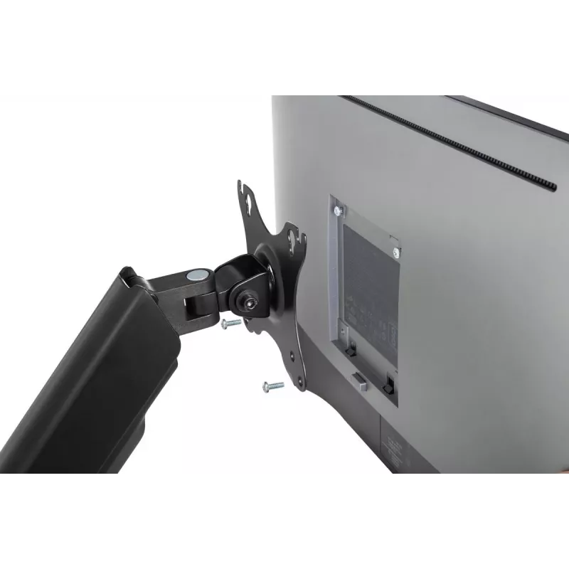 DIGITUS Single Gas Spring Monitor Wall Mount 32in 9kg max black