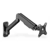 DIGITUS Single Gas Spring Monitor Wall Mount 32in 9kg max black