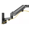 DIGITUS Single Gas Spring Monitor Wall Mount 43in, 23v kg max - black