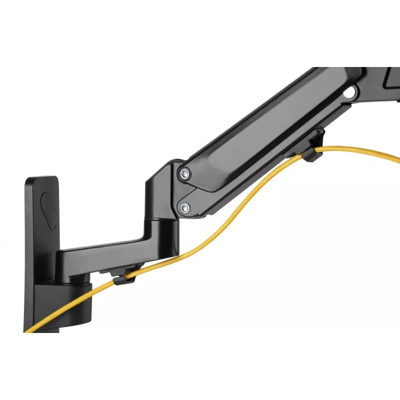 DIGITUS Single Gas Spring Monitor Wall Mount 43in, 23v kg max - black