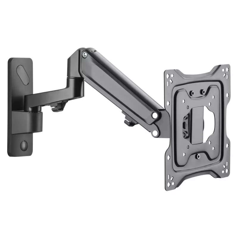 DIGITUS Single Gas Spring Monitor Wall Mount 43in, 23v kg max - black