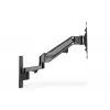 DIGITUS Single Gas Spring Monitor Wall Mount 43in, 23v kg max - black