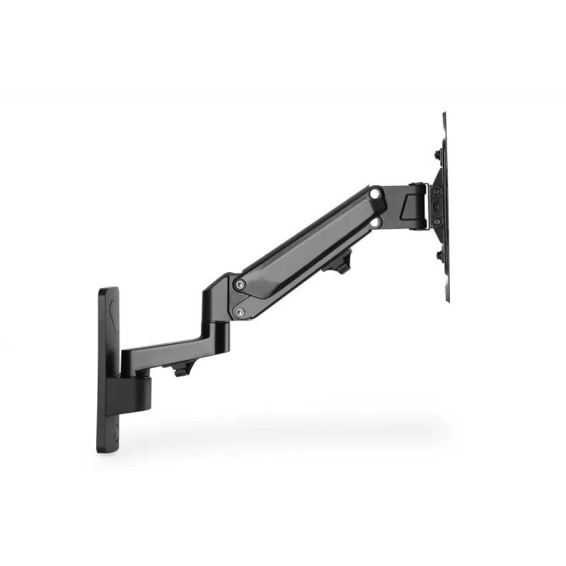 DIGITUS Single Gas Spring Monitor Wall Mount 43in, 23v kg max - black