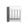 QNAP TS-433 NAS Tower ARM Cortex-A55 4 GB 0 TB QNAP QTS White